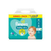 Pampers Baby Dry Diaper Size 4+ belt 10-15 kg 76 pcs Jumbo Pack (UK)